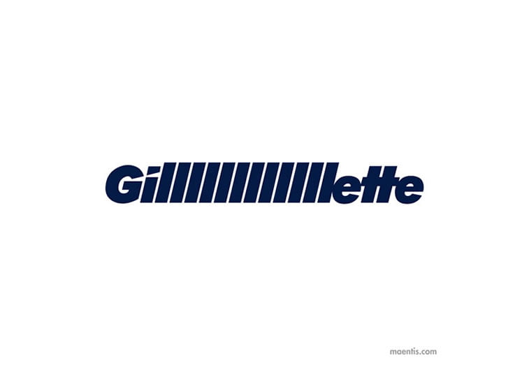 Logo design Universal Unbranding Project by Maentis (9) Gillette blades