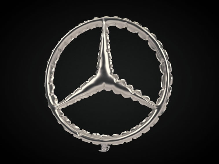 brand design 3D inflatable artwork by vinicius araujo (5) mercedes benz