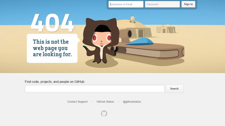 greška 404 stranica nije pronađena github