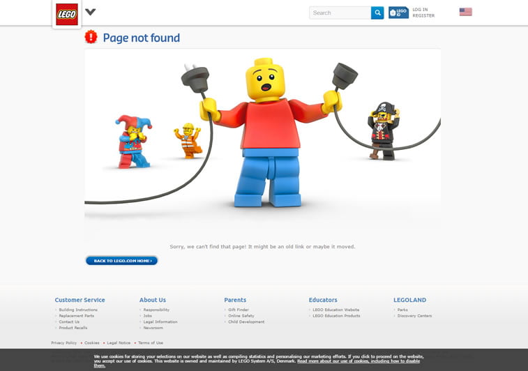 lego primer 404 stranice