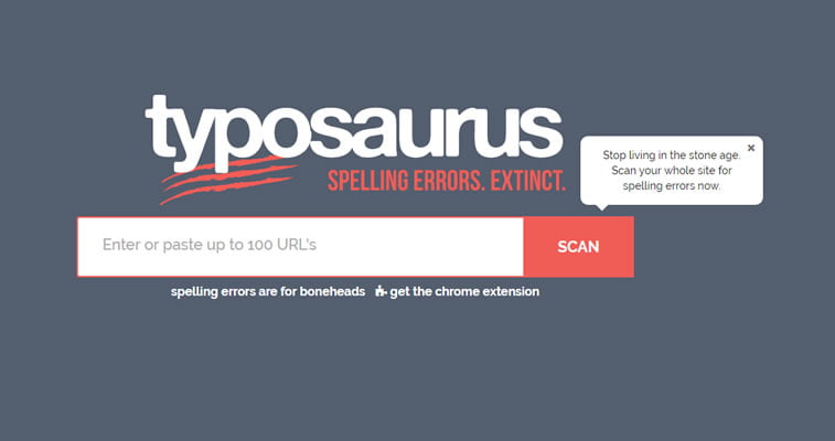 useful web developer resources - Typosaurus spell checker