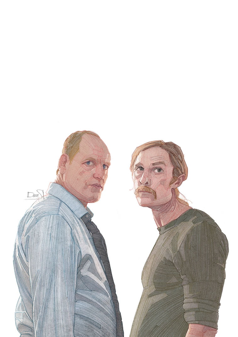 stavros damos illustration true detective