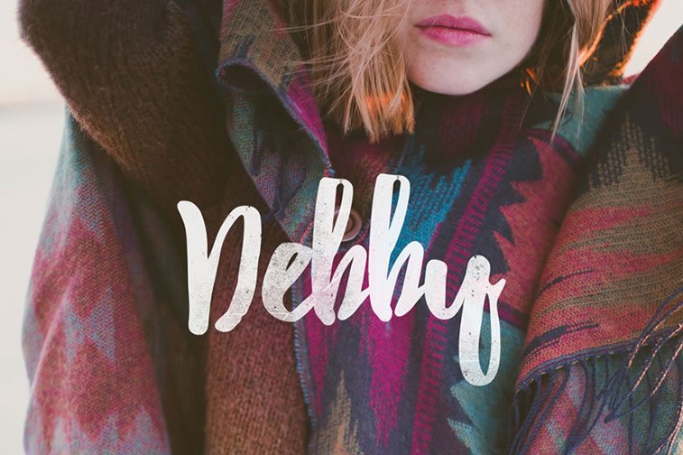 debby besplatni font