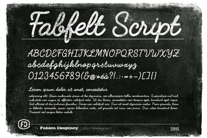 fabfelt pisani font