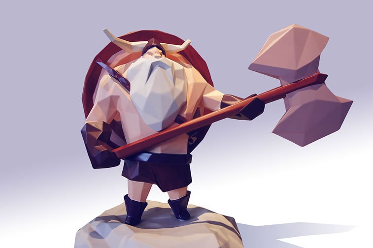 Low poly graphics by Jona Dinges
