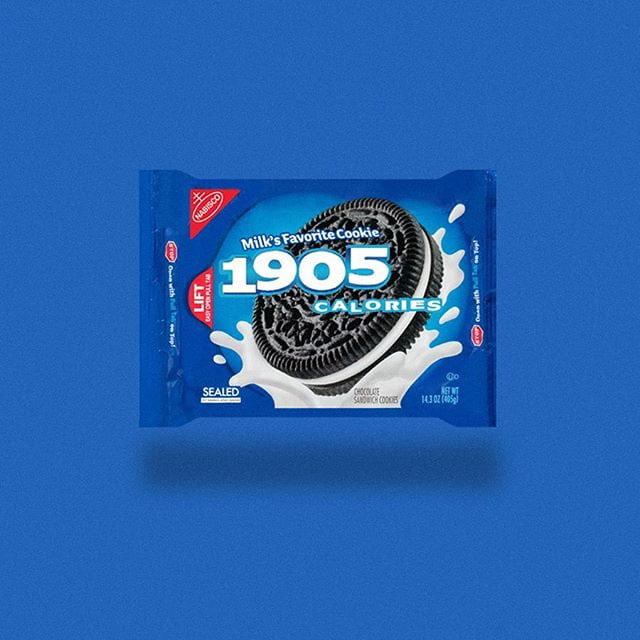 oreos by calorie brands