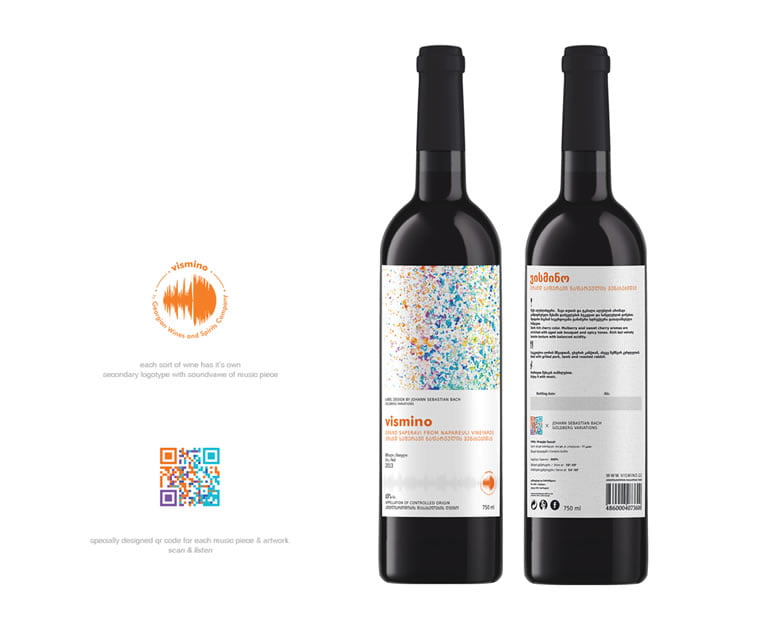 dizajn etikete za vino vismino