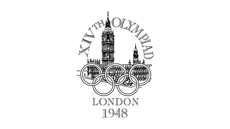 1948 london summer olympics logo