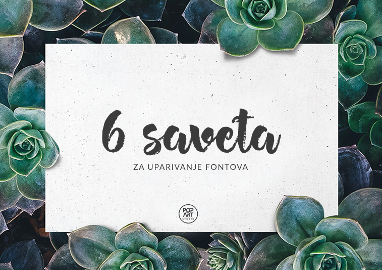 6 saveta za uparivanje fontova