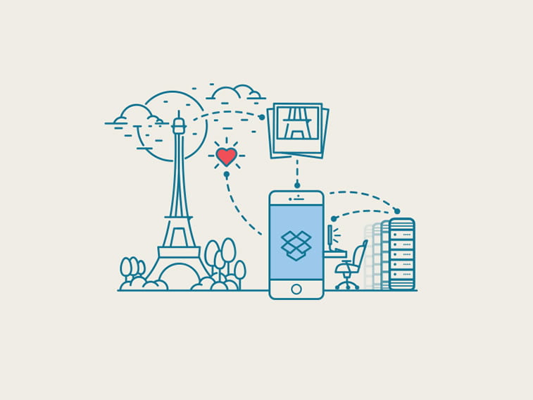 Dropbox illustration