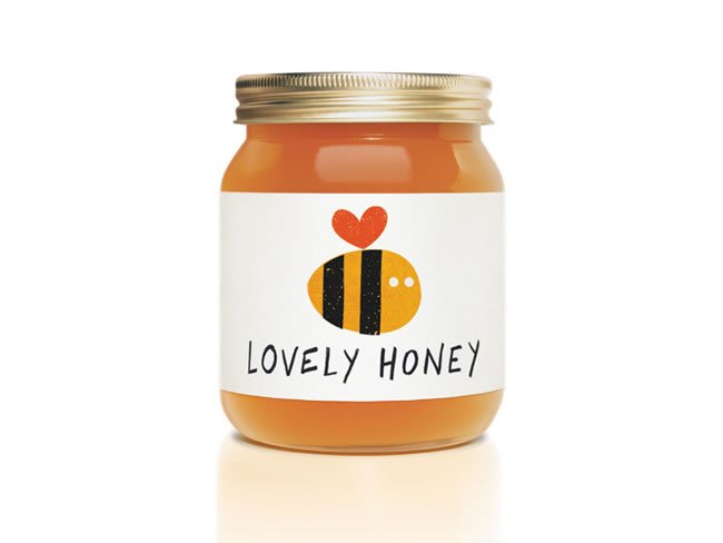 dizajn etikete za med lovely honey (1)