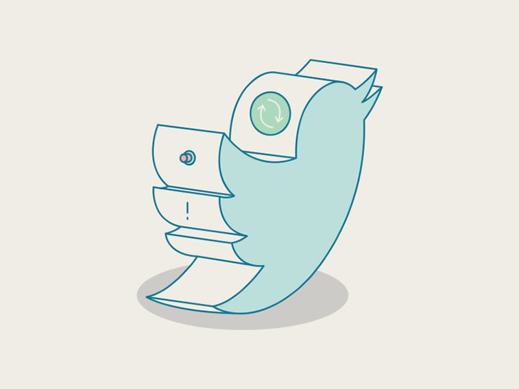 Twitter arcade game