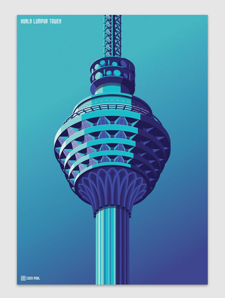 coen pohl isometric observation towers 3