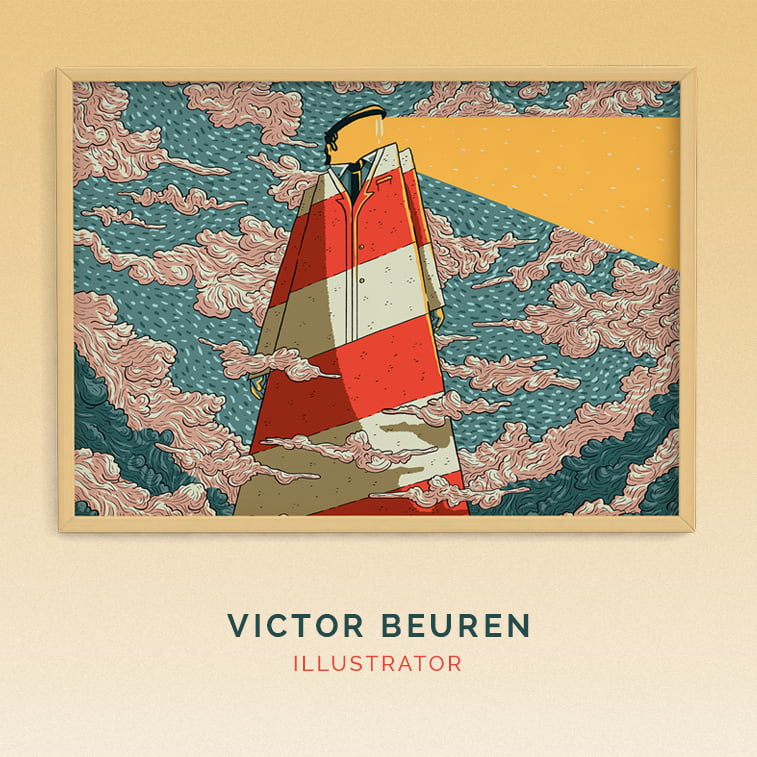 Illustrations of Victor Beuren