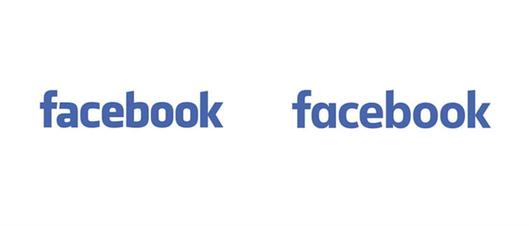 subtle and successful logo evolutions facebook