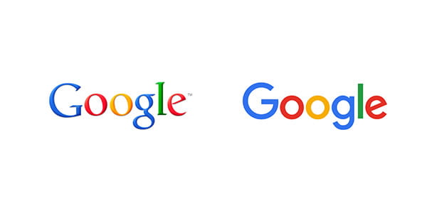 google logo redesign