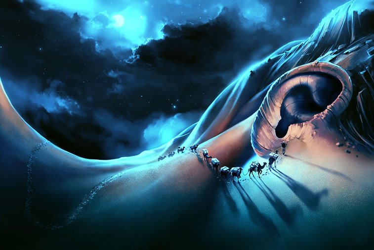 i want to talk to you digital paintings by cyril rolando