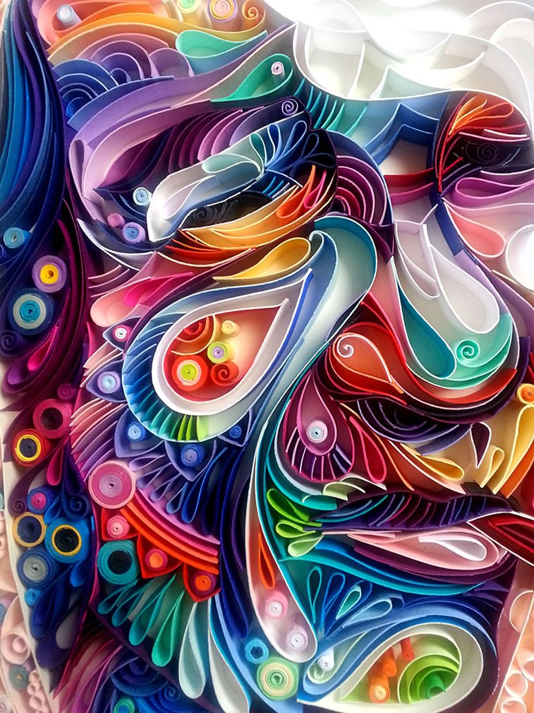 zanimljivi svet papirnih ilustracija Julije Brodskaje 11