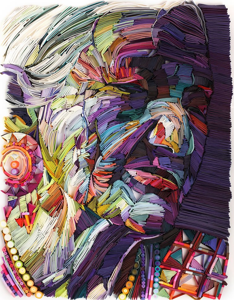 zanimljivi svet papirnih ilustracija Julije Brodskaje 14