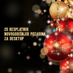 Besplatne novogodišnje pozadine za desktop