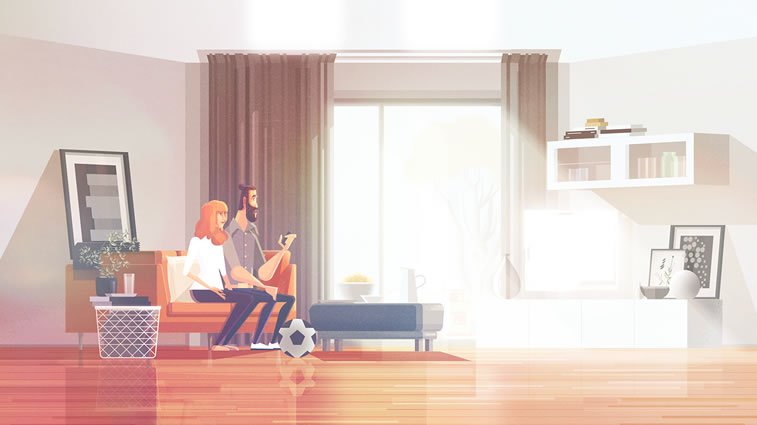 James Gilleard's animation for Ikea: Light is important