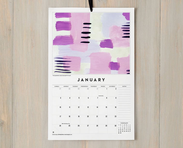 Kreativni primeri dizajna kalendara 15