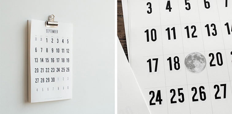 Kreativni primeri dizajna kalendara 16
