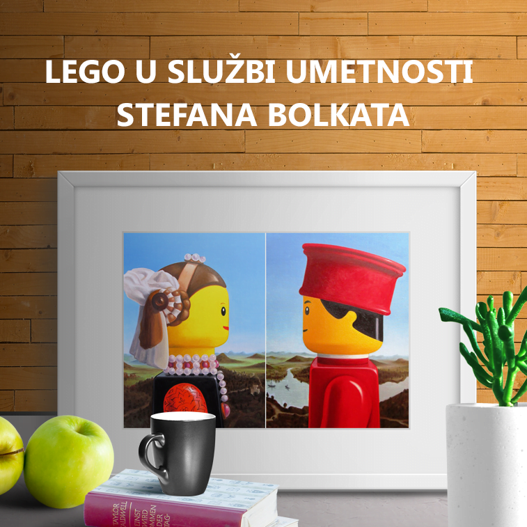 Lego u službi umetnosti Stefana Bolkata