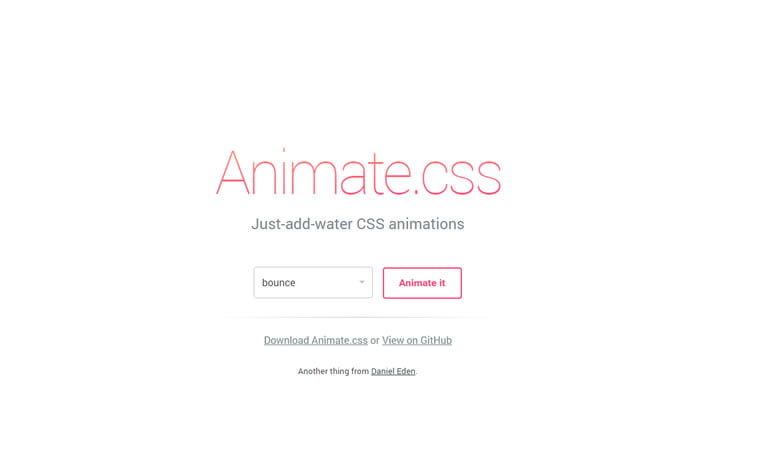 1 animate css