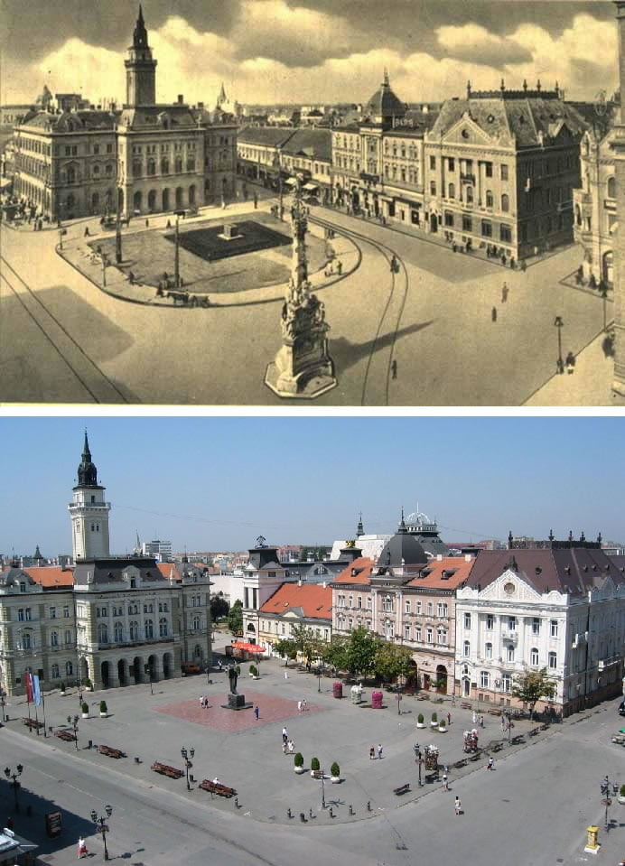 Fotografije svetskih metropola nekad i sad (2. deo) 17