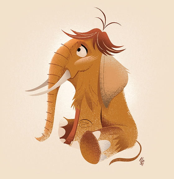 Mammoth illustration