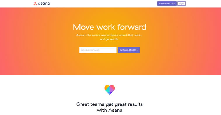 best web design project management tools asana