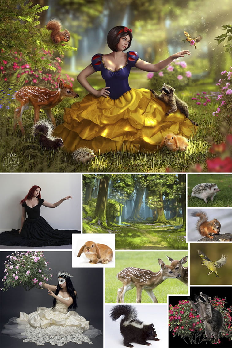 Foto manipulacije talentovane ukrajinske dizajnerke 16