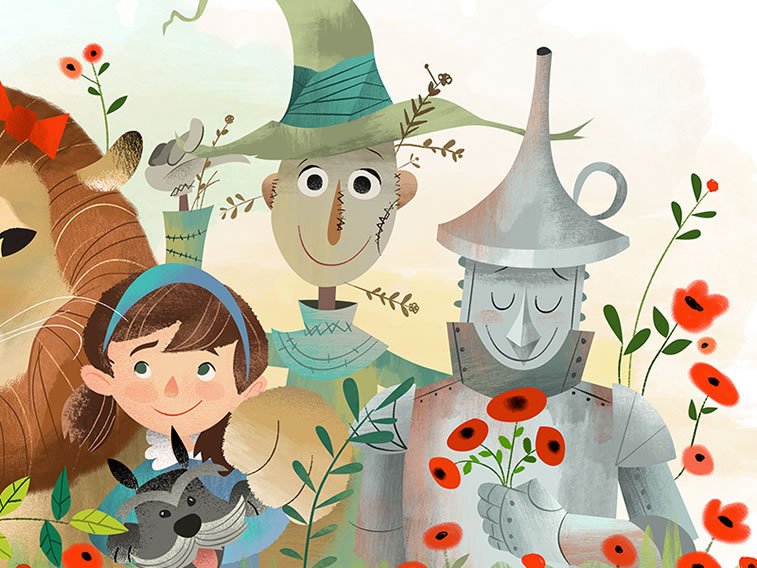 oz illustration detail