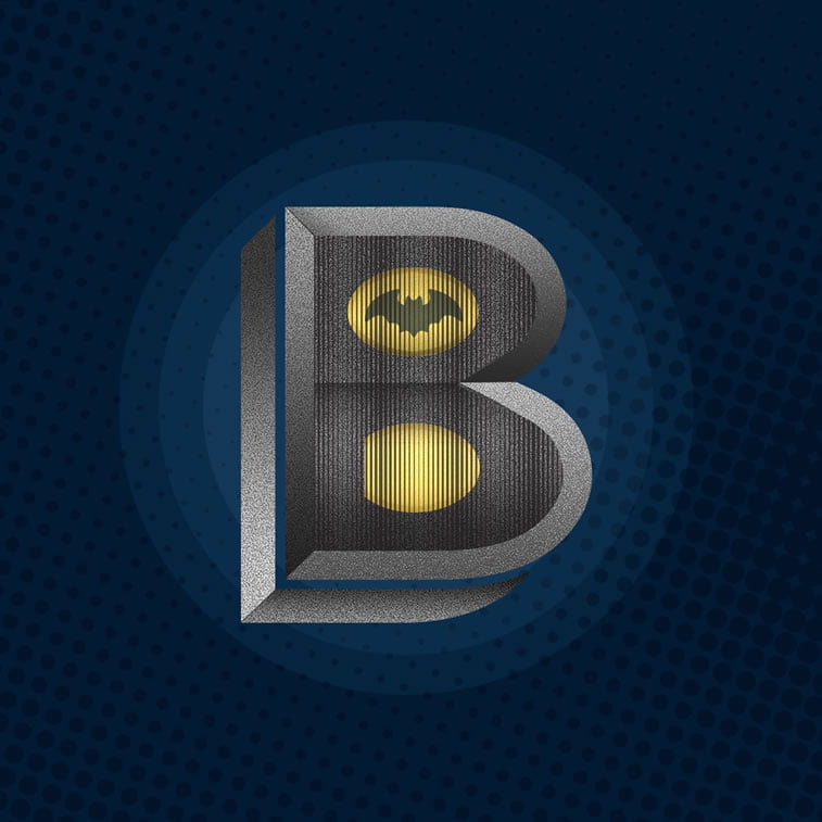 Tipografija inspirisana superherojima 2