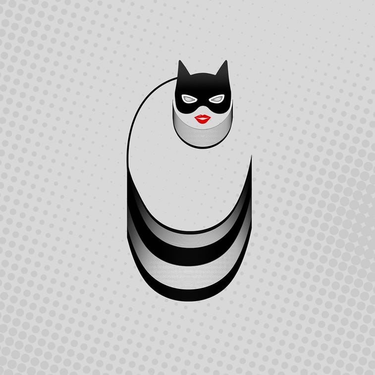 Tipografija inspirisana superherojima 3