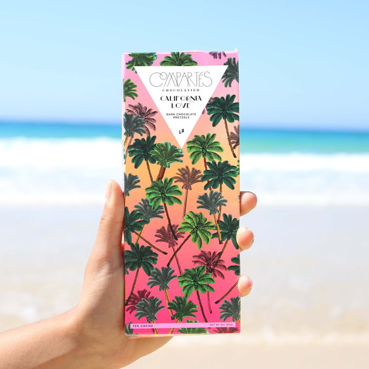 chocolate packaging design compartes