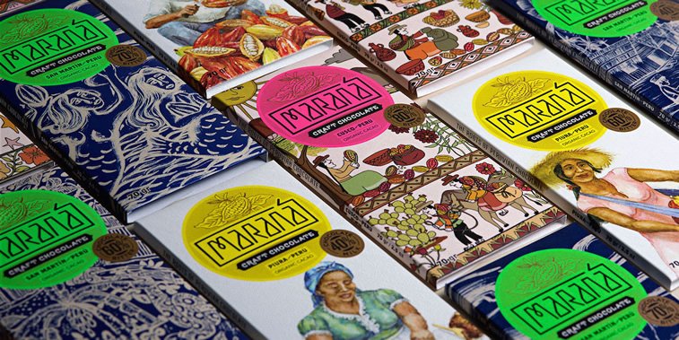 chocolate packaging design marana