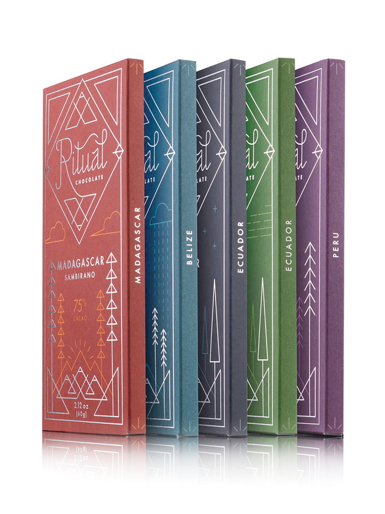 chocolate packaging design ritual chocolate