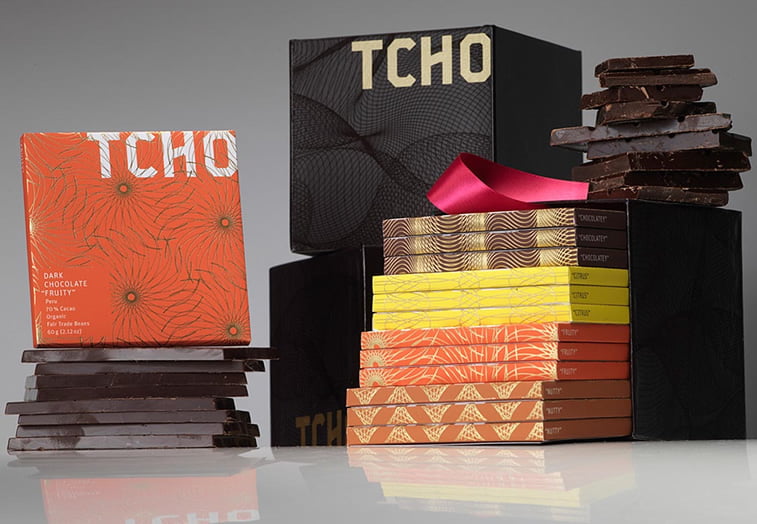 chocolate packaging design tcho