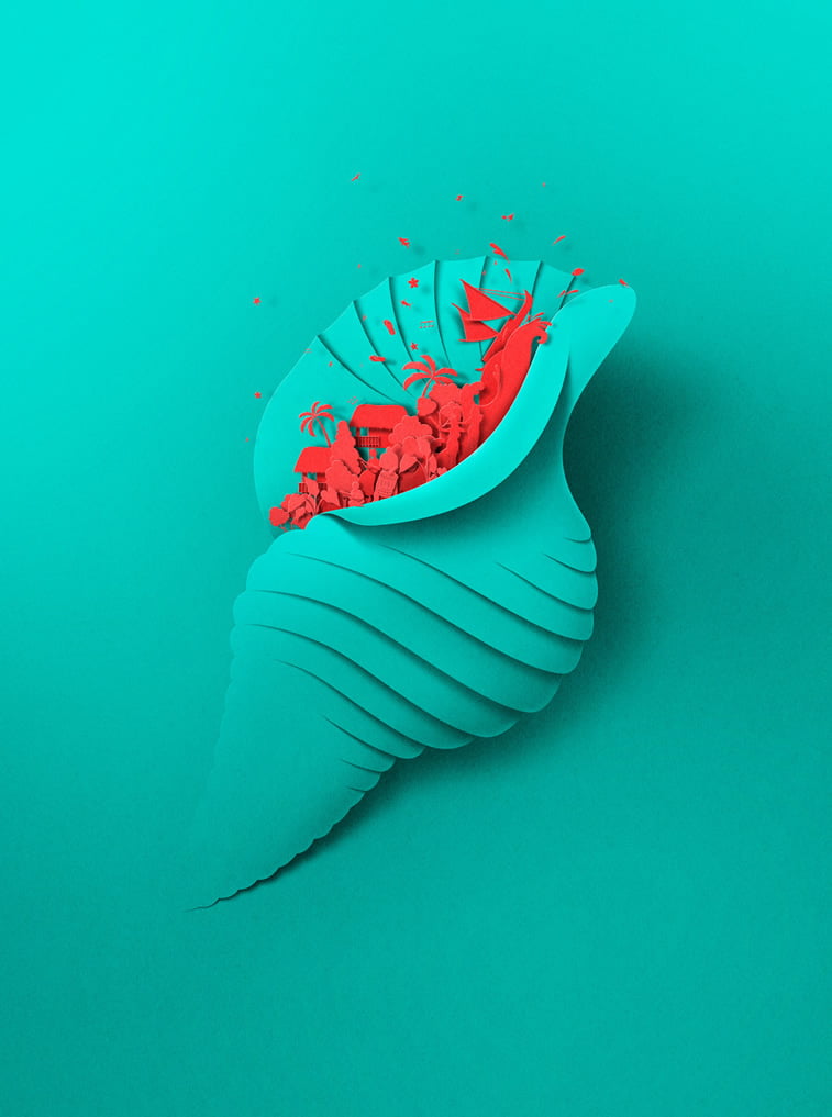 eiko ojala illustration wellington summer city 2