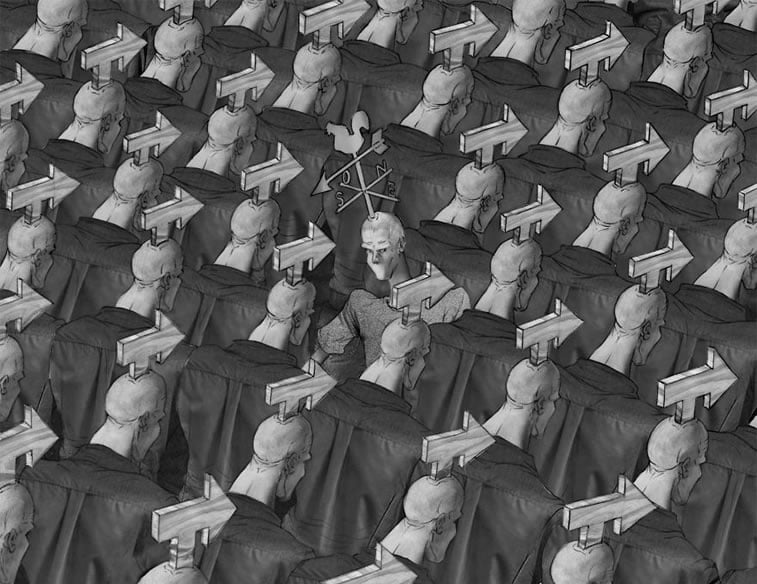 Al Margen's graphic criticism of today's society 8