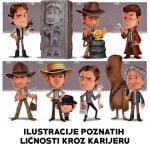 Ilustracije poznatih ličnosti kroz karijeru 757