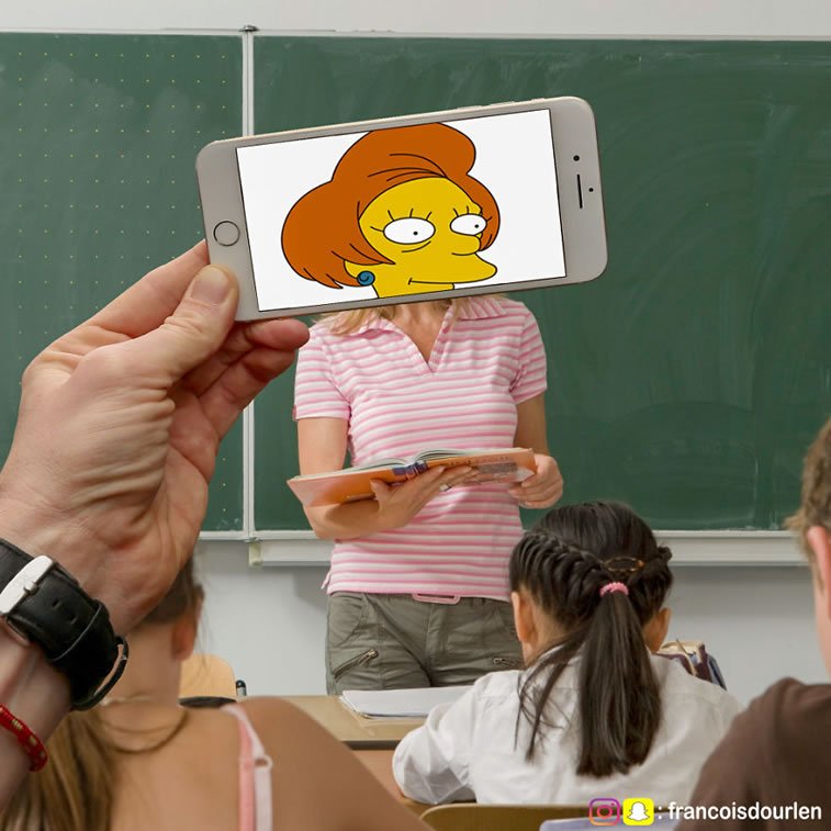 Likovi iz „Simpsonovih” u stvarnom životu 12