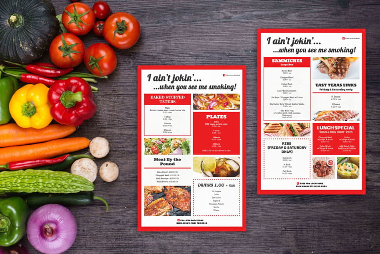 Restoranski meniji i jelovnici – 15 odličnih primera 2