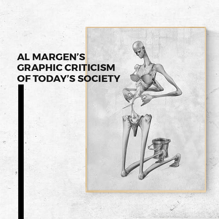 Al Margen’s graphic criticism of today’s society featured