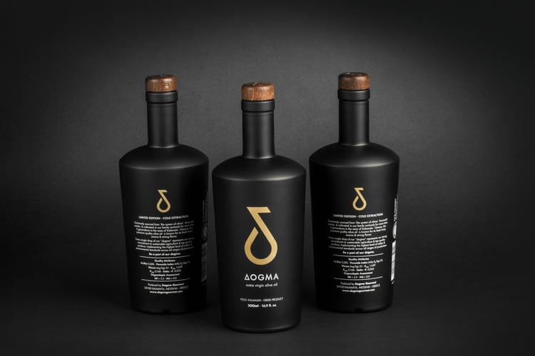 olive oil packaging dogma 1