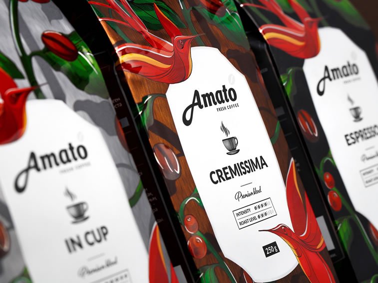 coffee packaging amato 1