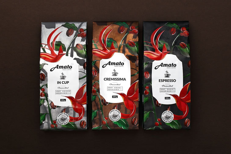 coffee packaging amato 2