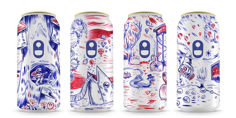 Limenke za pivo: dobri primeri kreativnog dizajna ambalaže 5